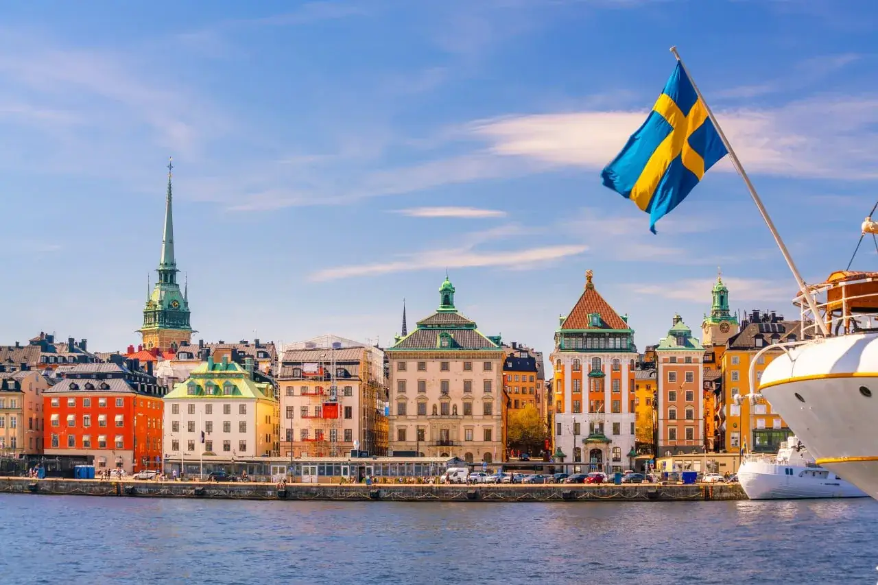Stockholm city panorama